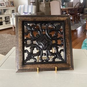 Wood & Metal Decorative Wall Hanging